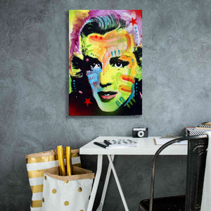 'Marilyn Monroe I' by Dean Russo, Giclee Canvas Wall Art,18x26