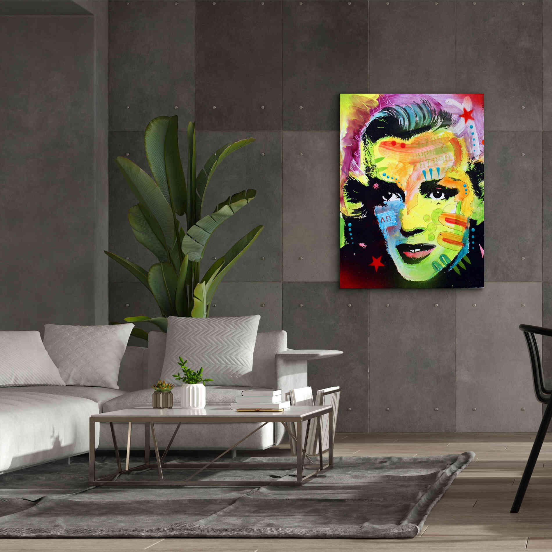 'Marilyn Monroe I' by Dean Russo, Giclee Canvas Wall Art,40x54