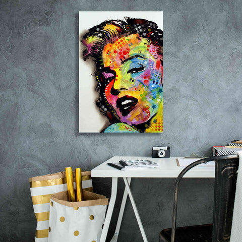 Image of 'Marilyn Monroe Ii' by Dean Russo, Giclee Canvas Wall Art,18x26