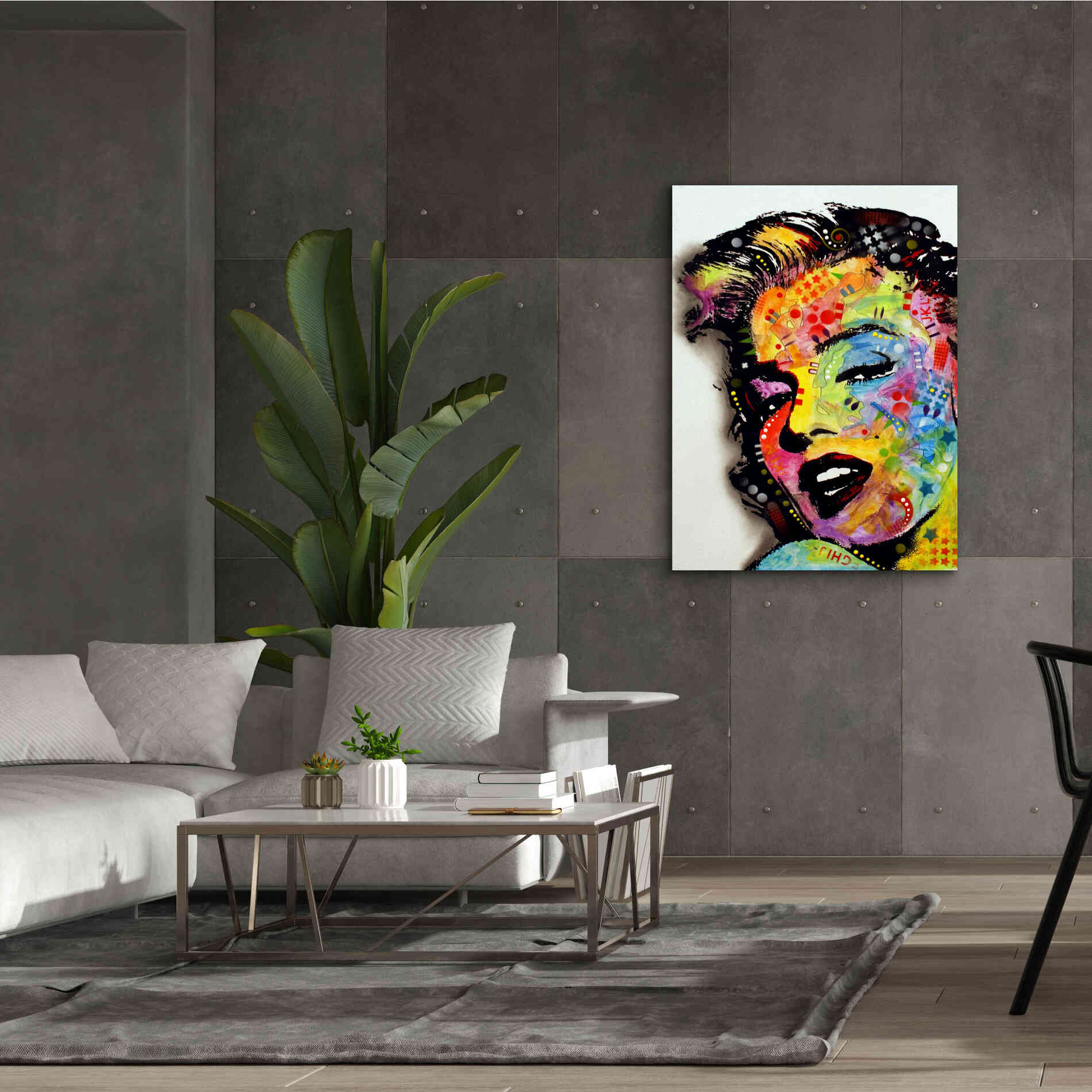 'Marilyn Monroe Ii' by Dean Russo, Giclee Canvas Wall Art,40x54