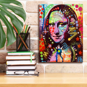'Mona Lisa' by Dean Russo, Giclee Canvas Wall Art,12x16