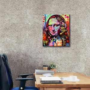 'Mona Lisa' by Dean Russo, Giclee Canvas Wall Art,20x24