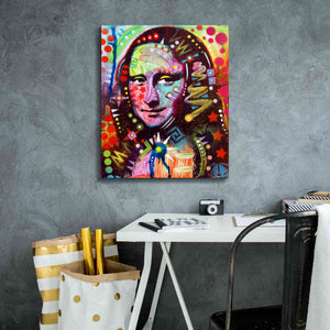 'Mona Lisa' by Dean Russo, Giclee Canvas Wall Art,20x24