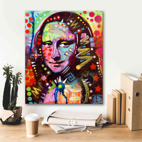 Image of 'Mona Lisa' by Dean Russo, Giclee Canvas Wall Art,20x24