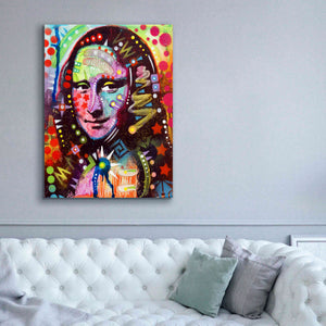 'Mona Lisa' by Dean Russo, Giclee Canvas Wall Art,40x54