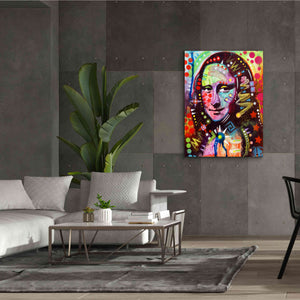 'Mona Lisa' by Dean Russo, Giclee Canvas Wall Art,40x54