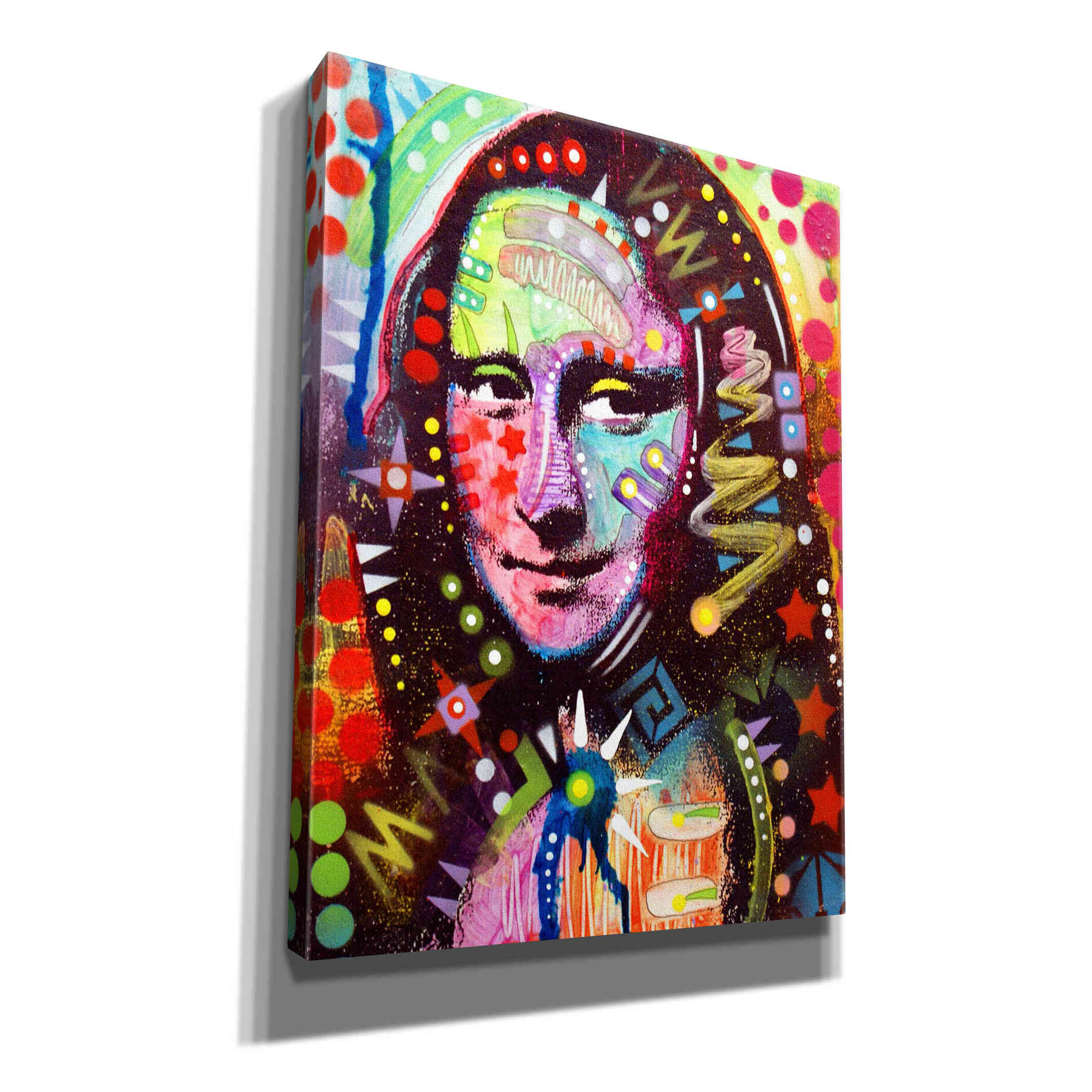 'Mona Lisa' by Dean Russo, Giclee Canvas Wall Art