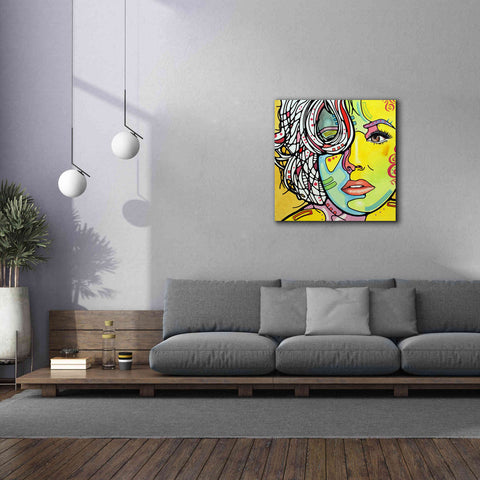 Image of 'Strawberry Blonde' by Dean Russo, Giclee Canvas Wall Art,37x37