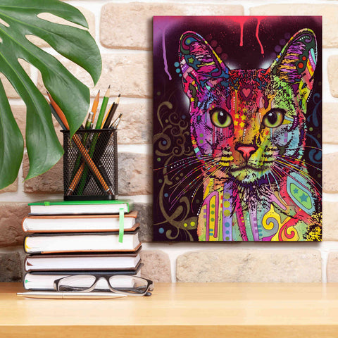 Image of 'Abyssinian' by Dean Russo, Giclee Canvas Wall Art,12x16