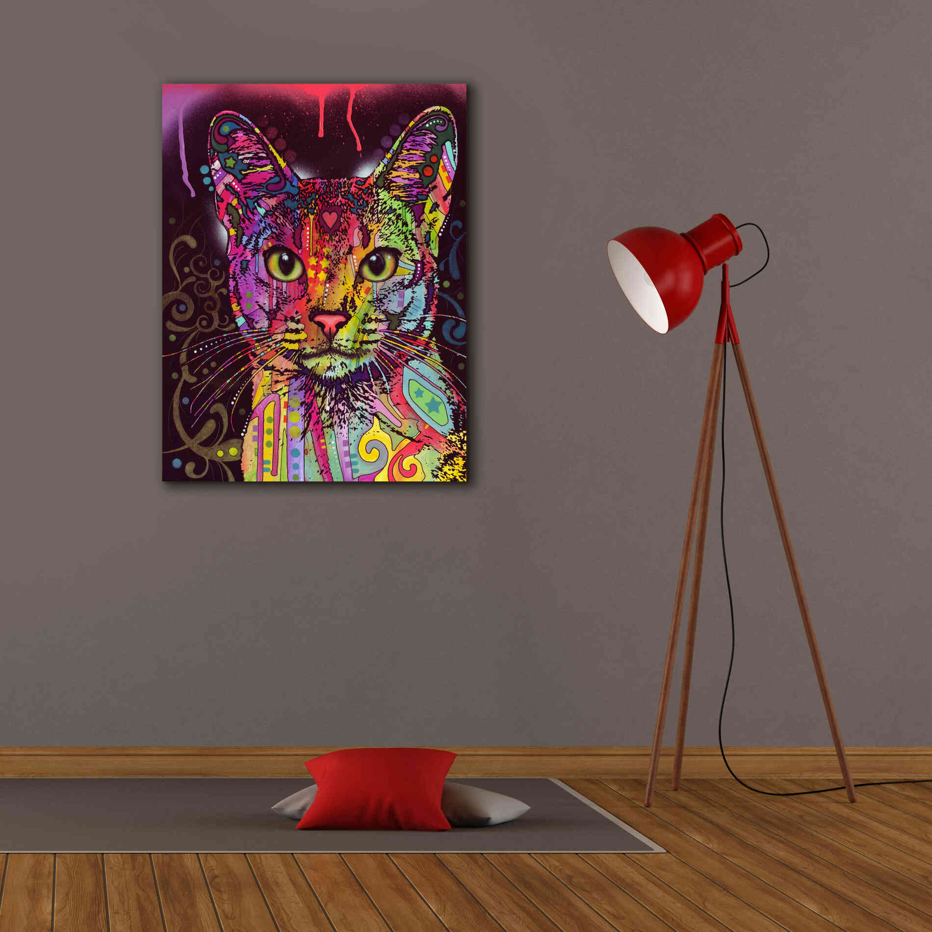 'Abyssinian' by Dean Russo, Giclee Canvas Wall Art,26x34