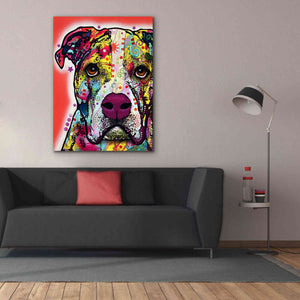 'American Bulldog 1' by Dean Russo, Giclee Canvas Wall Art,40x54