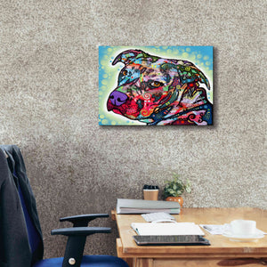 'Bulls Eye' by Dean Russo, Giclee Canvas Wall Art,24x20