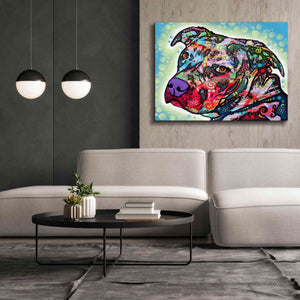 'Bulls Eye' by Dean Russo, Giclee Canvas Wall Art,54x40