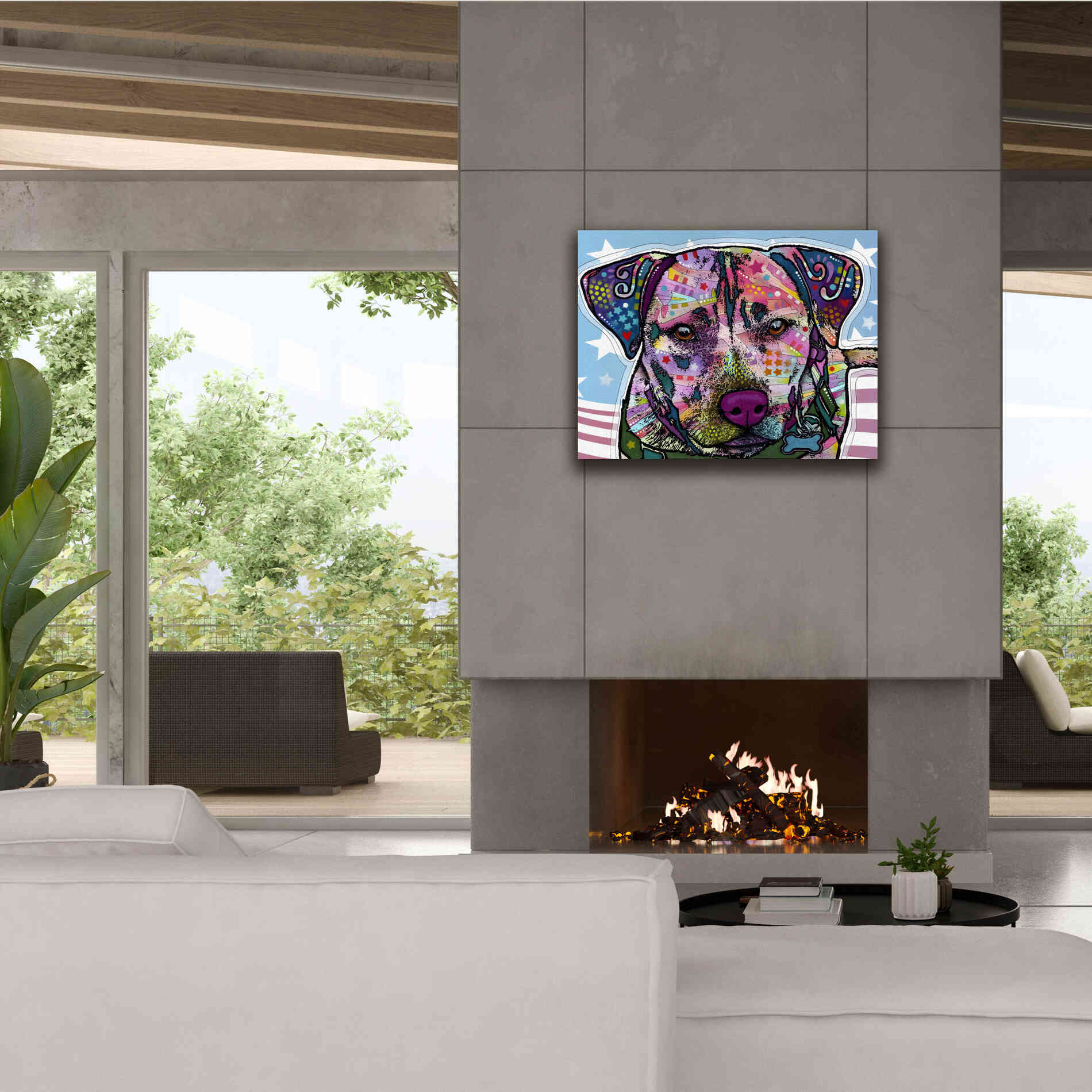 'Dakota 1' by Dean Russo, Giclee Canvas Wall Art,34x26