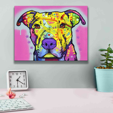 Image of 'Focused Pit' by Dean Russo, Giclee Canvas Wall Art,16x12