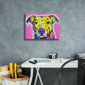 'Focused Pit' by Dean Russo, Giclee Canvas Wall Art,16x12
