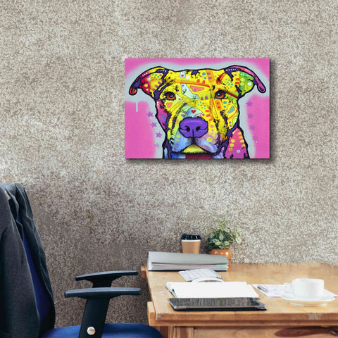 Image of 'Focused Pit' by Dean Russo, Giclee Canvas Wall Art,24x20