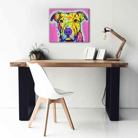 Image of 'Focused Pit' by Dean Russo, Giclee Canvas Wall Art,24x20