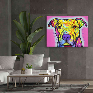 'Focused Pit' by Dean Russo, Giclee Canvas Wall Art,54x40