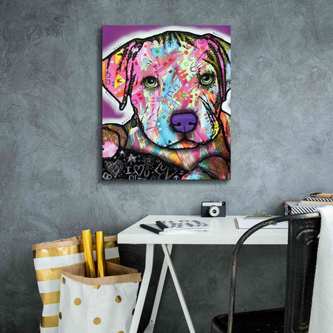 Image of 'Baby Pit' by Dean Russo, Giclee Canvas Wall Art,20x24