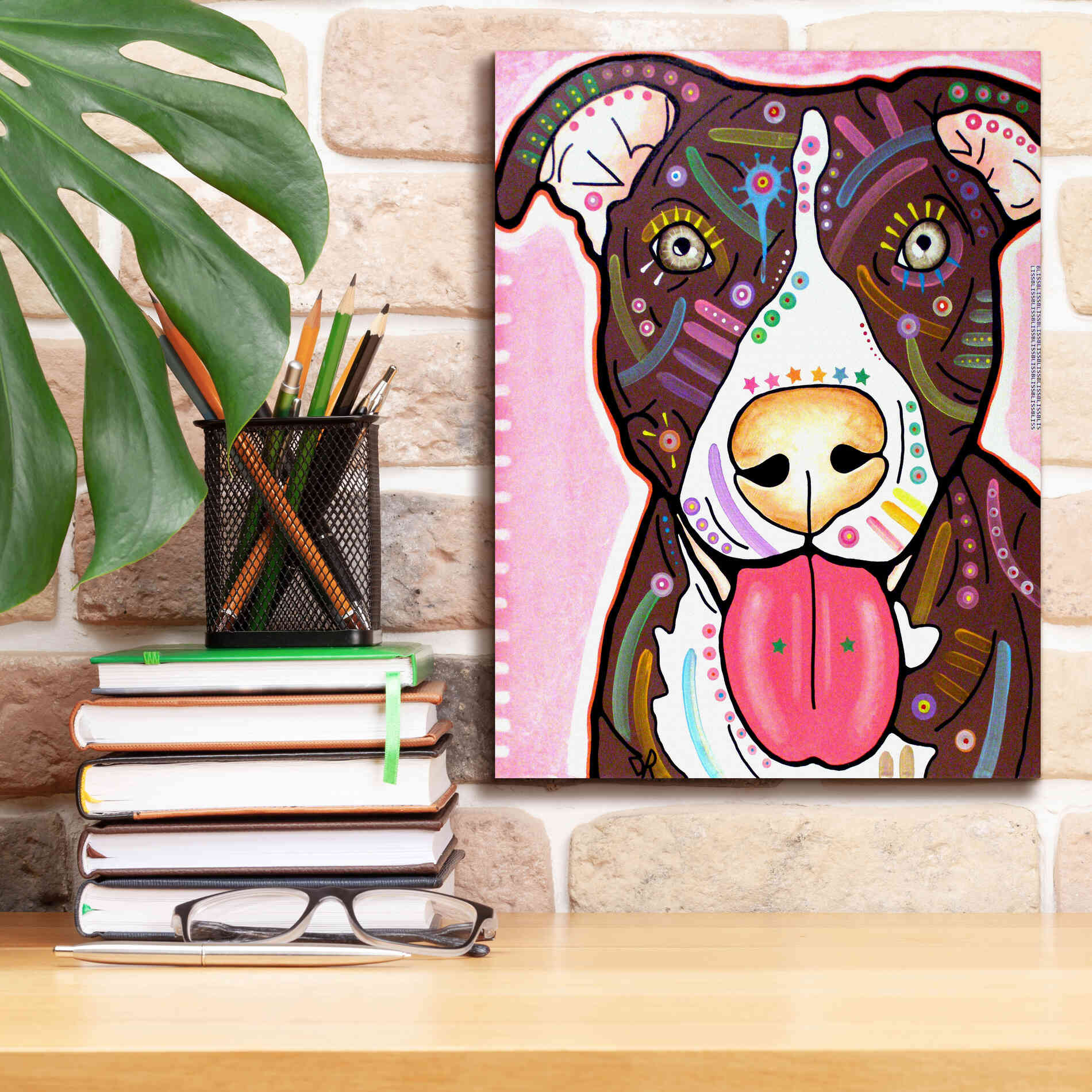 'Bliss' by Dean Russo, Giclee Canvas Wall Art,12x16