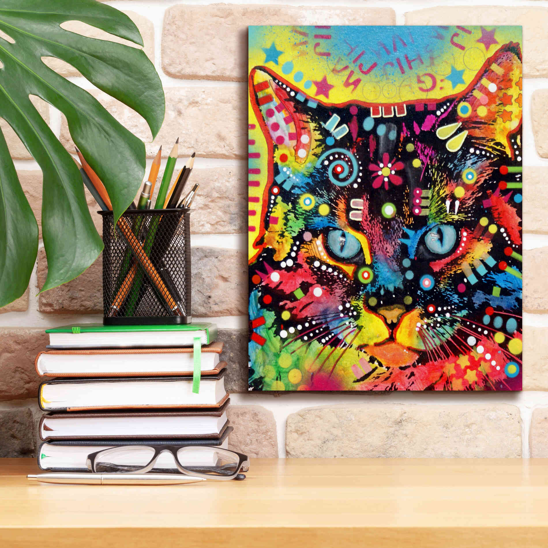 'Manx' by Dean Russo, Giclee Canvas Wall Art,12x16