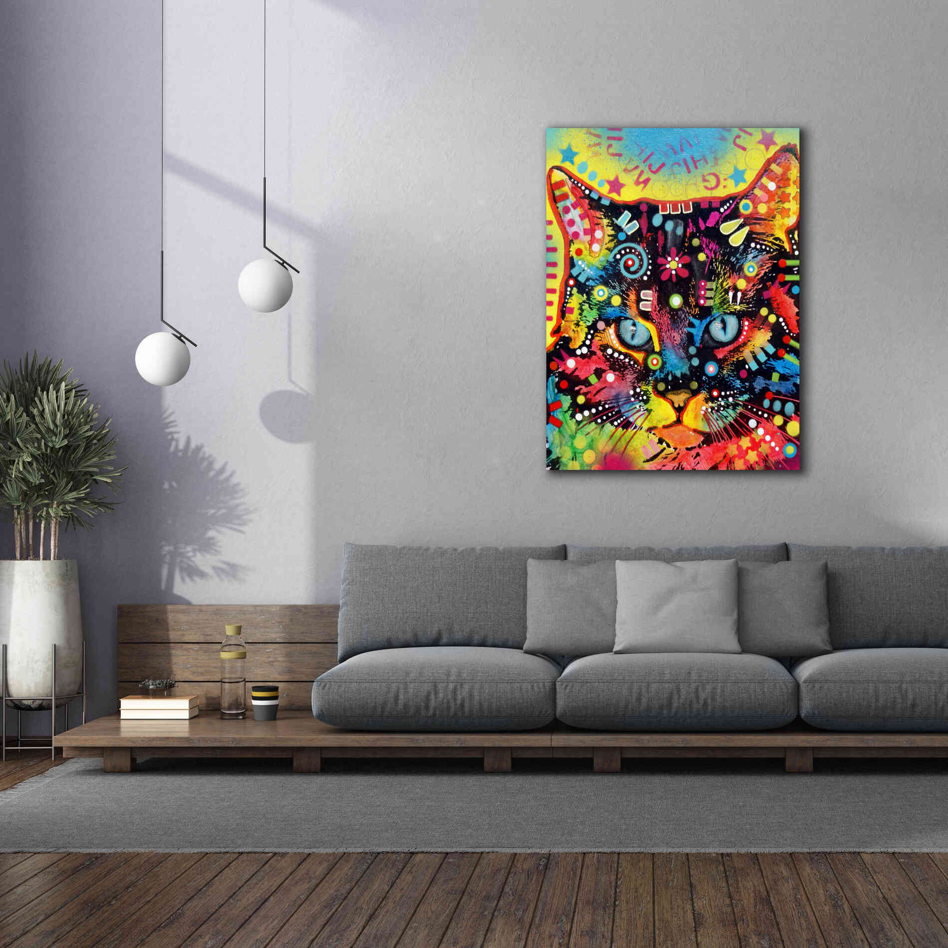 'Manx' by Dean Russo, Giclee Canvas Wall Art,40x54