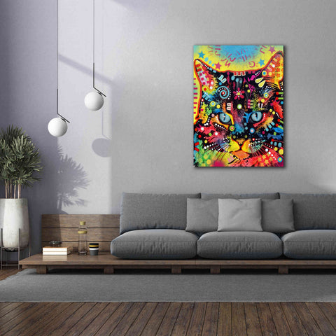 Image of 'Manx' by Dean Russo, Giclee Canvas Wall Art,40x54
