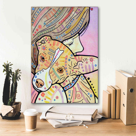 Image of 'Pixie' by Dean Russo, Giclee Canvas Wall Art,18x26