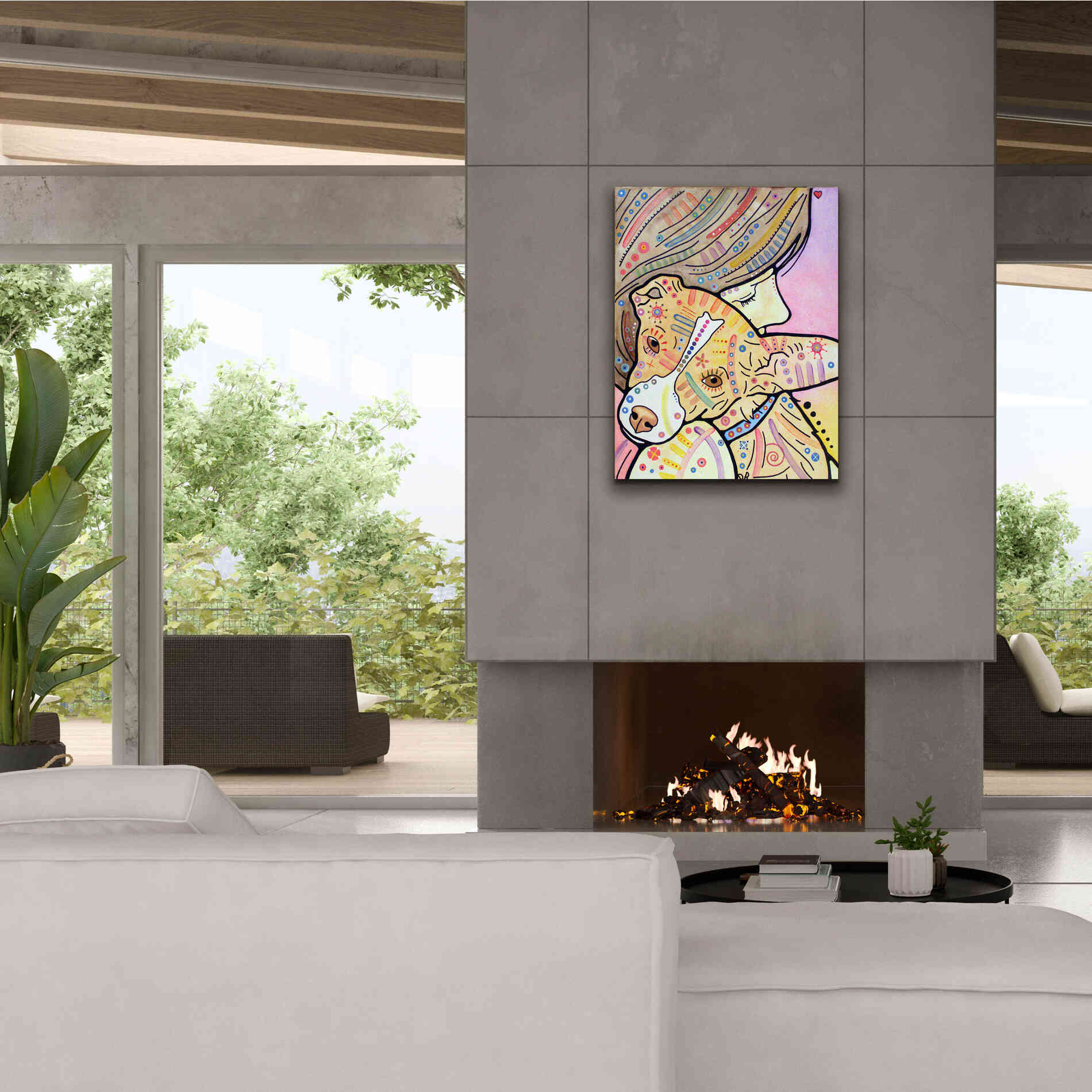 'Pixie' by Dean Russo, Giclee Canvas Wall Art,26x34