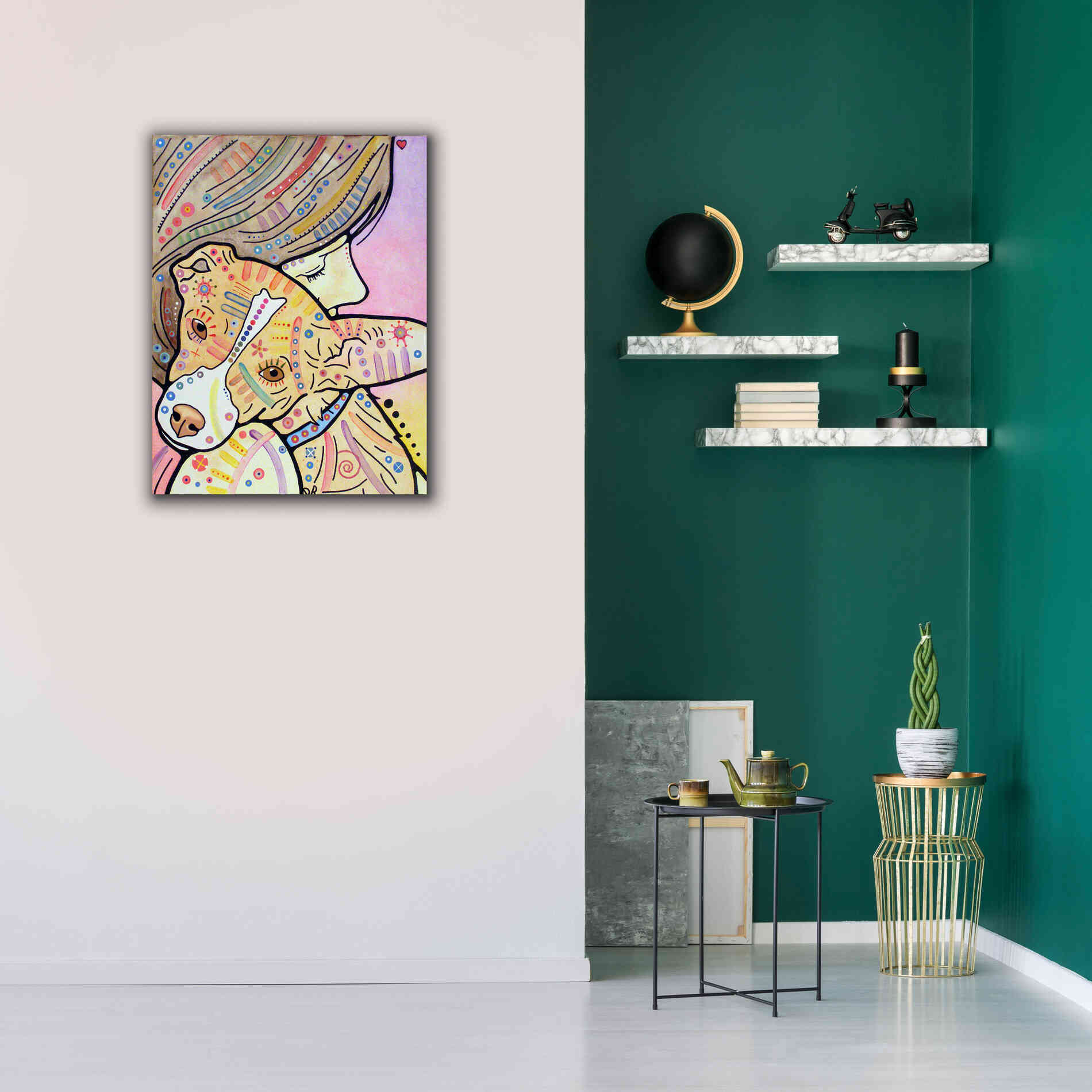 'Pixie' by Dean Russo, Giclee Canvas Wall Art,26x34