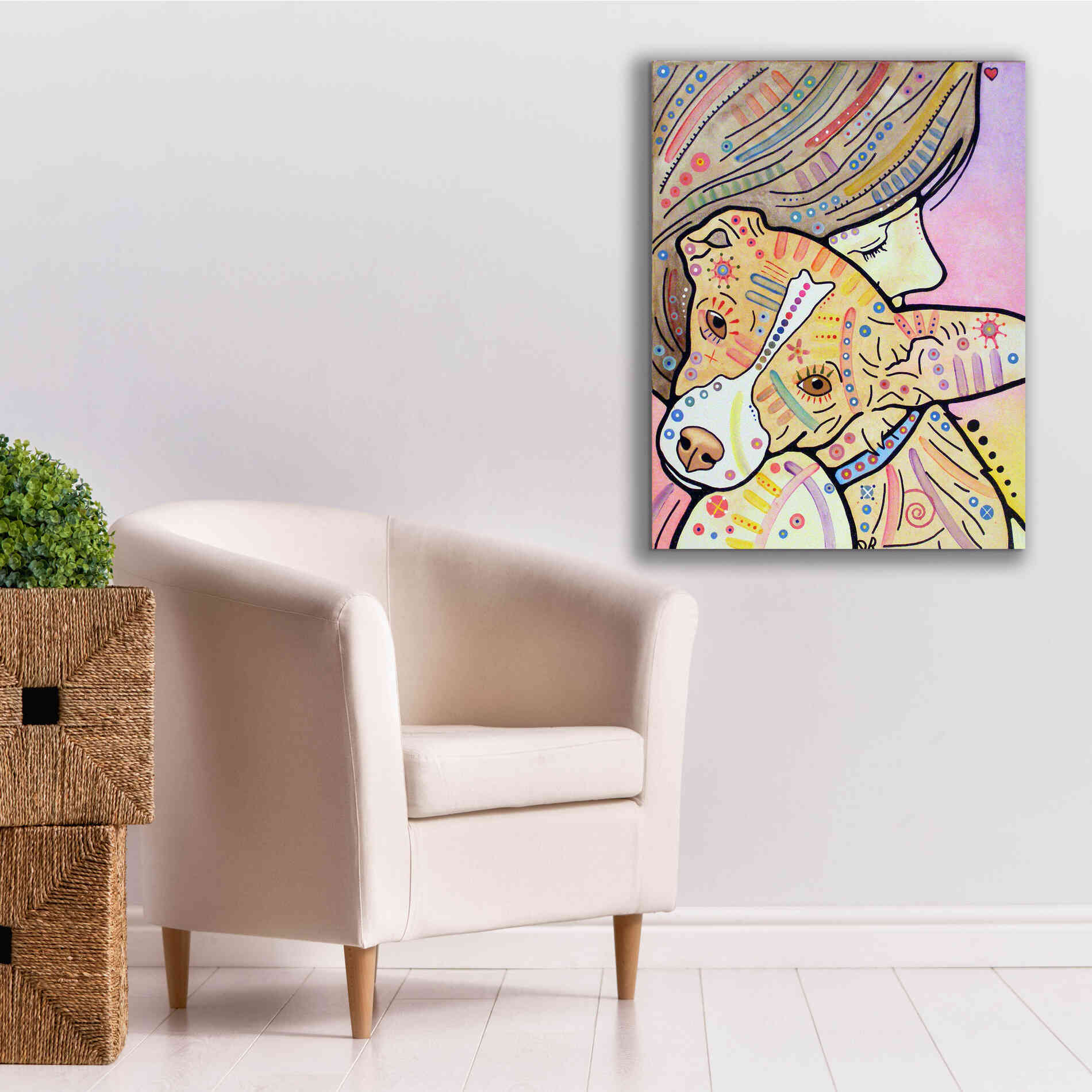 'Pixie' by Dean Russo, Giclee Canvas Wall Art,26x34