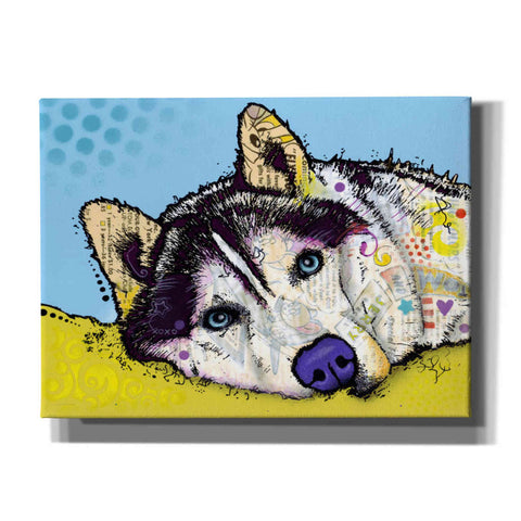 Image of 'Siberian Husky 2' by Dean Russo, Giclee Canvas Wall Art