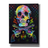 'Skull & Guns' by Dean Russo, Giclee Canvas Wall Art