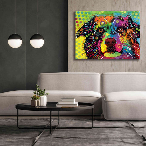 Image of 'Straight Aussie' by Dean Russo, Giclee Canvas Wall Art,54x40