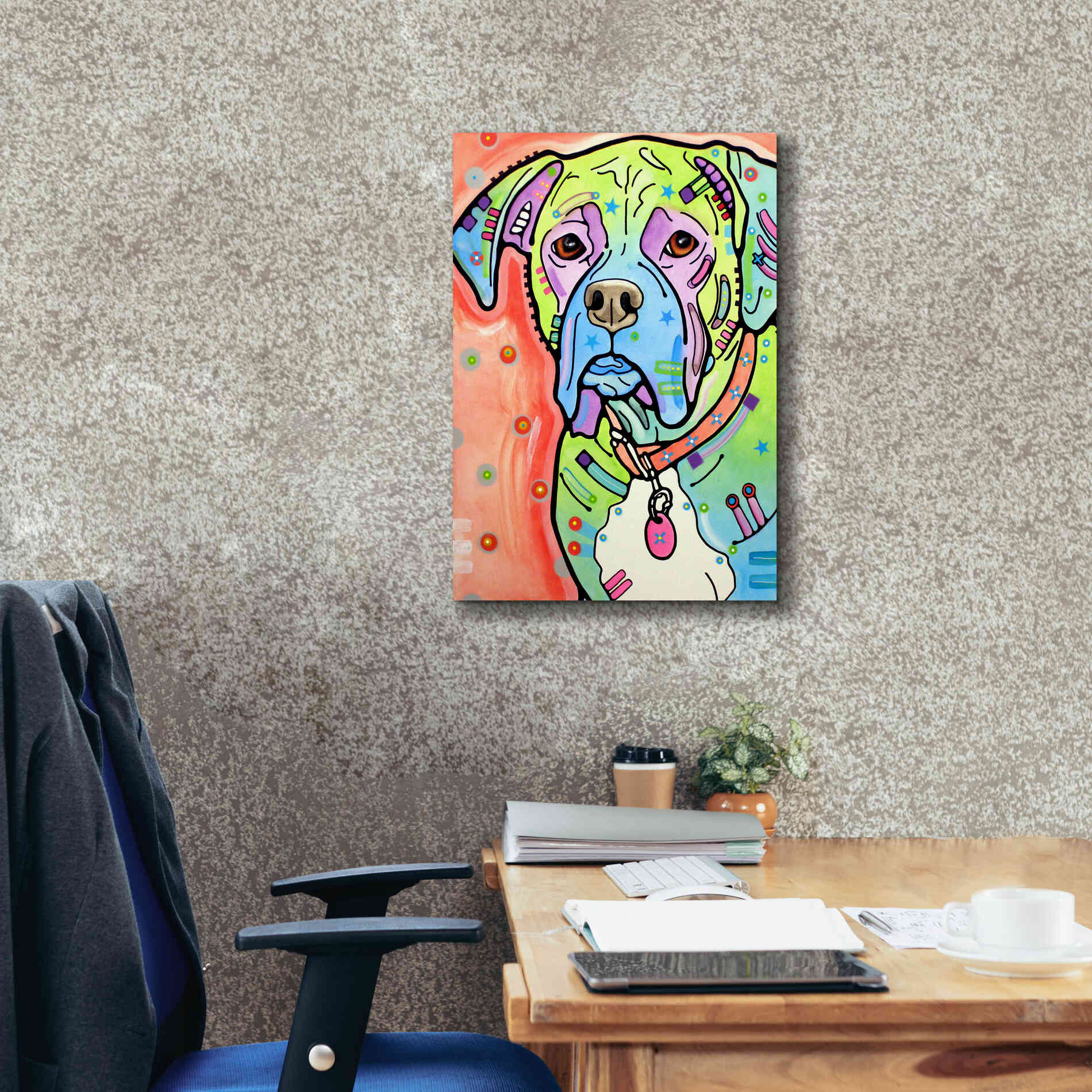 'The Boxer' by Dean Russo, Giclee Canvas Wall Art,18x26