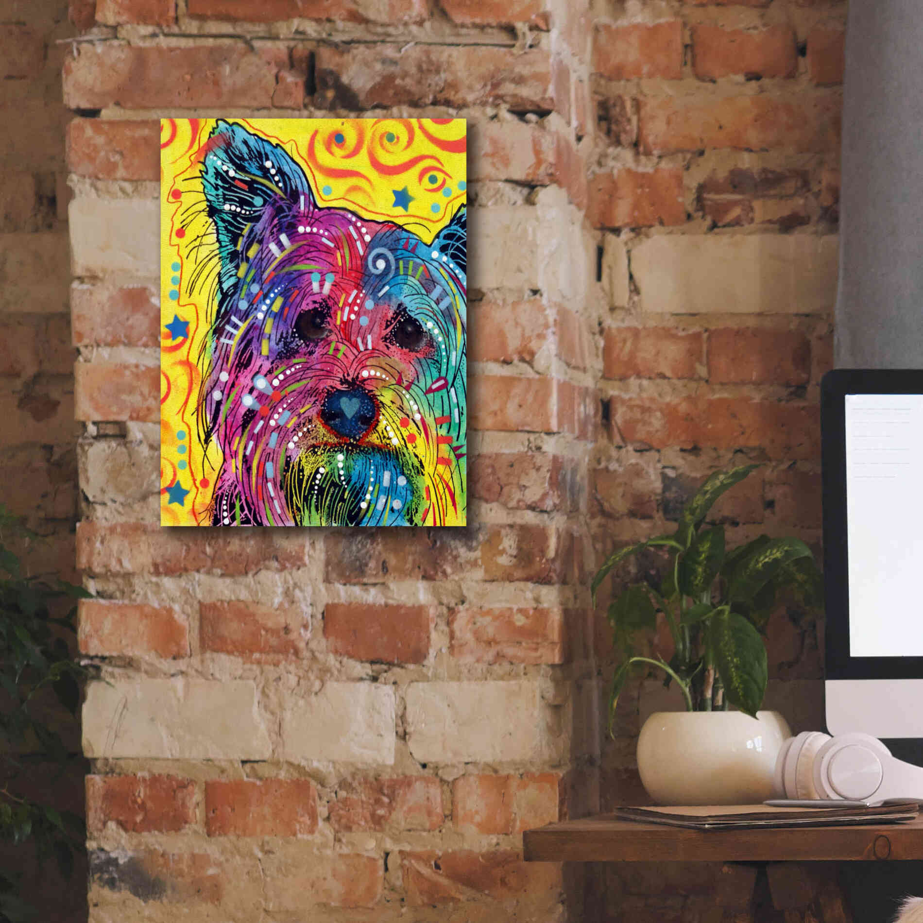 'York I' by Dean Russo, Giclee Canvas Wall Art,12x16