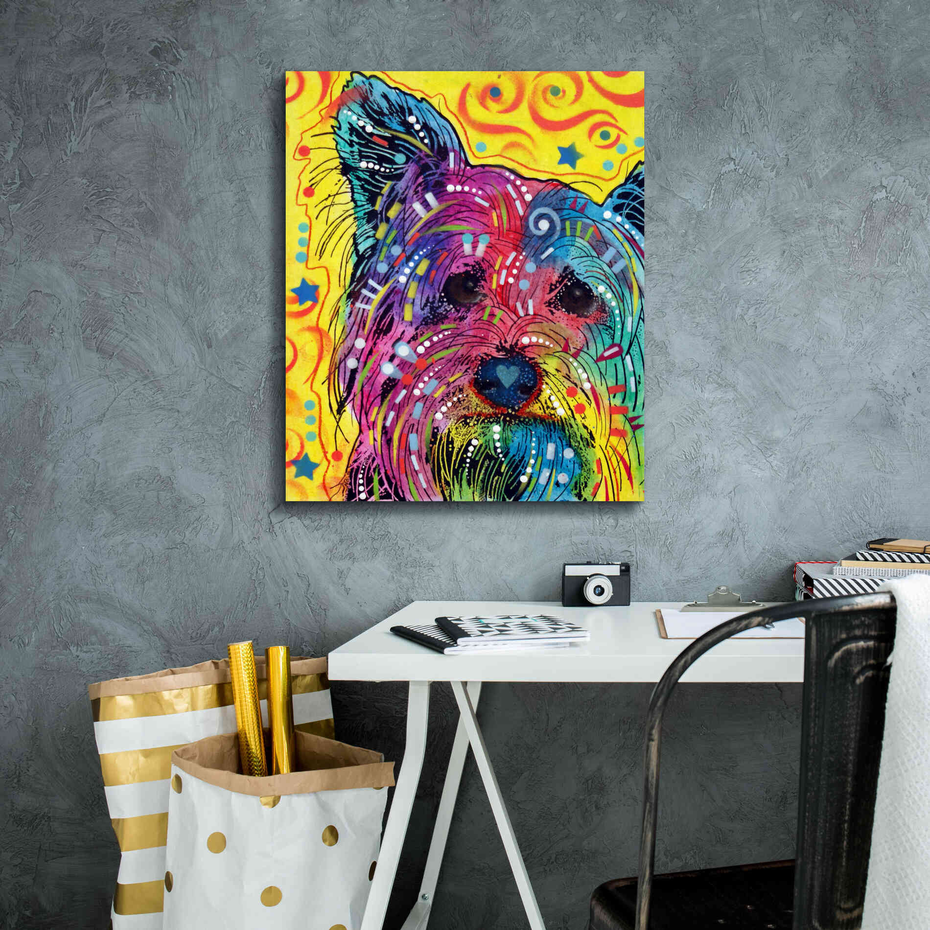 'York I' by Dean Russo, Giclee Canvas Wall Art,20x24