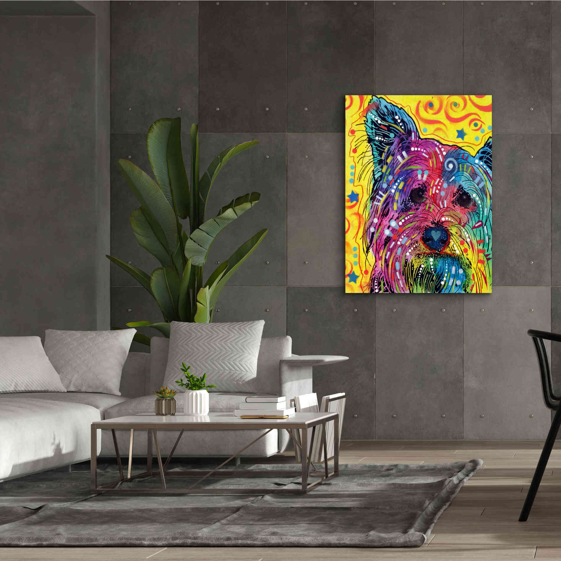 'York I' by Dean Russo, Giclee Canvas Wall Art,40x54