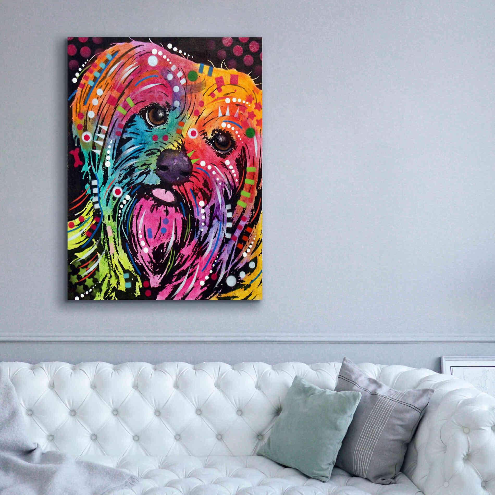 'York Ii' by Dean Russo, Giclee Canvas Wall Art,40x54