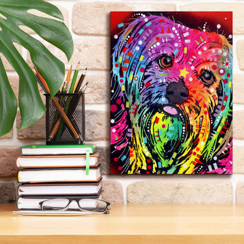 Image of 'Yorkie 2' by Dean Russo, Giclee Canvas Wall Art,12x16