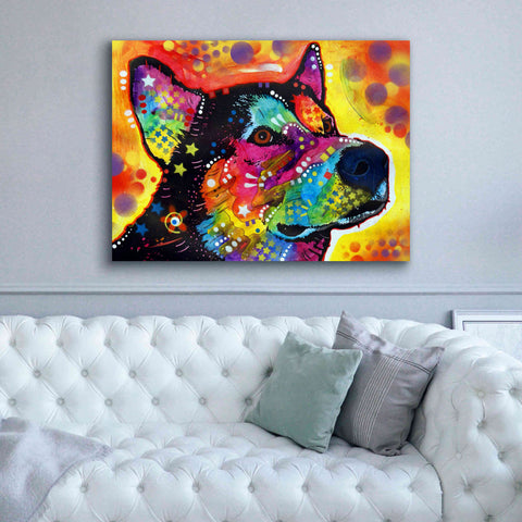 Image of 'Zeike' by Dean Russo, Giclee Canvas Wall Art,54x40