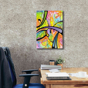 'Abstract' by Dean Russo, Giclee Canvas Wall Art,18x26