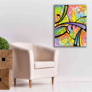 'Abstract' by Dean Russo, Giclee Canvas Wall Art,26x34