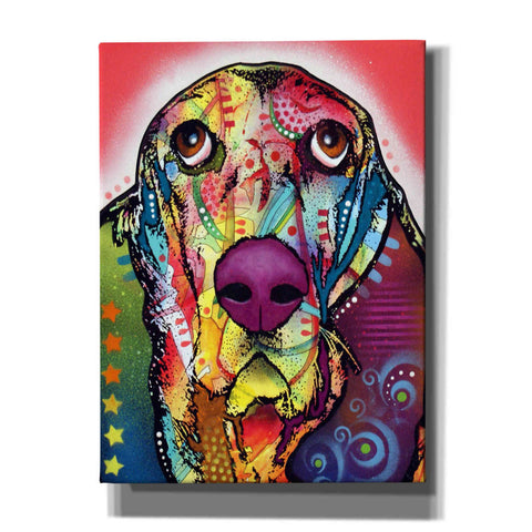 Image of 'Basset 1' by Dean Russo, Giclee Canvas Wall Art