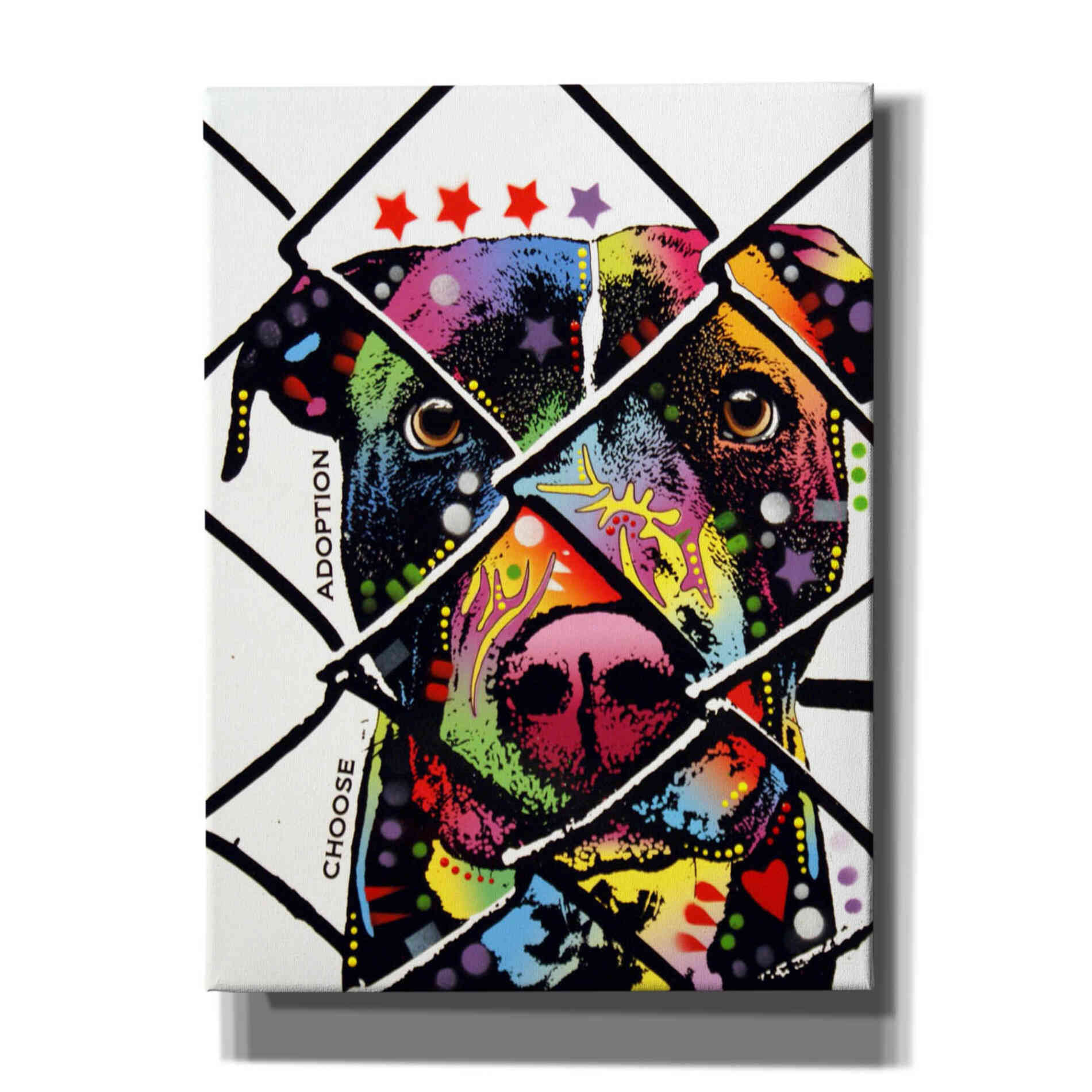 'Choose Adoption' by Dean Russo, Giclee Canvas Wall Art