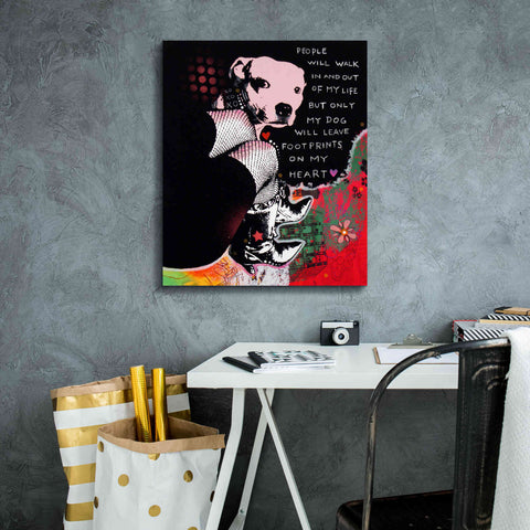 Image of 'Girls Best Friend' by Dean Russo, Giclee Canvas Wall Art,20x24