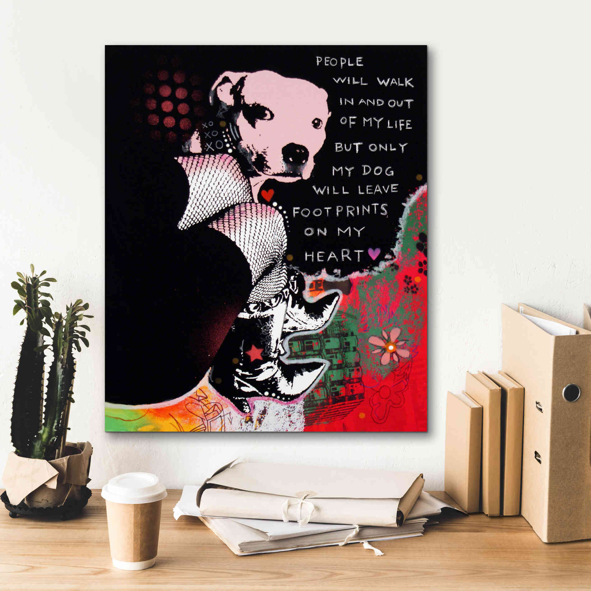 'Girls Best Friend' by Dean Russo, Giclee Canvas Wall Art,20x24