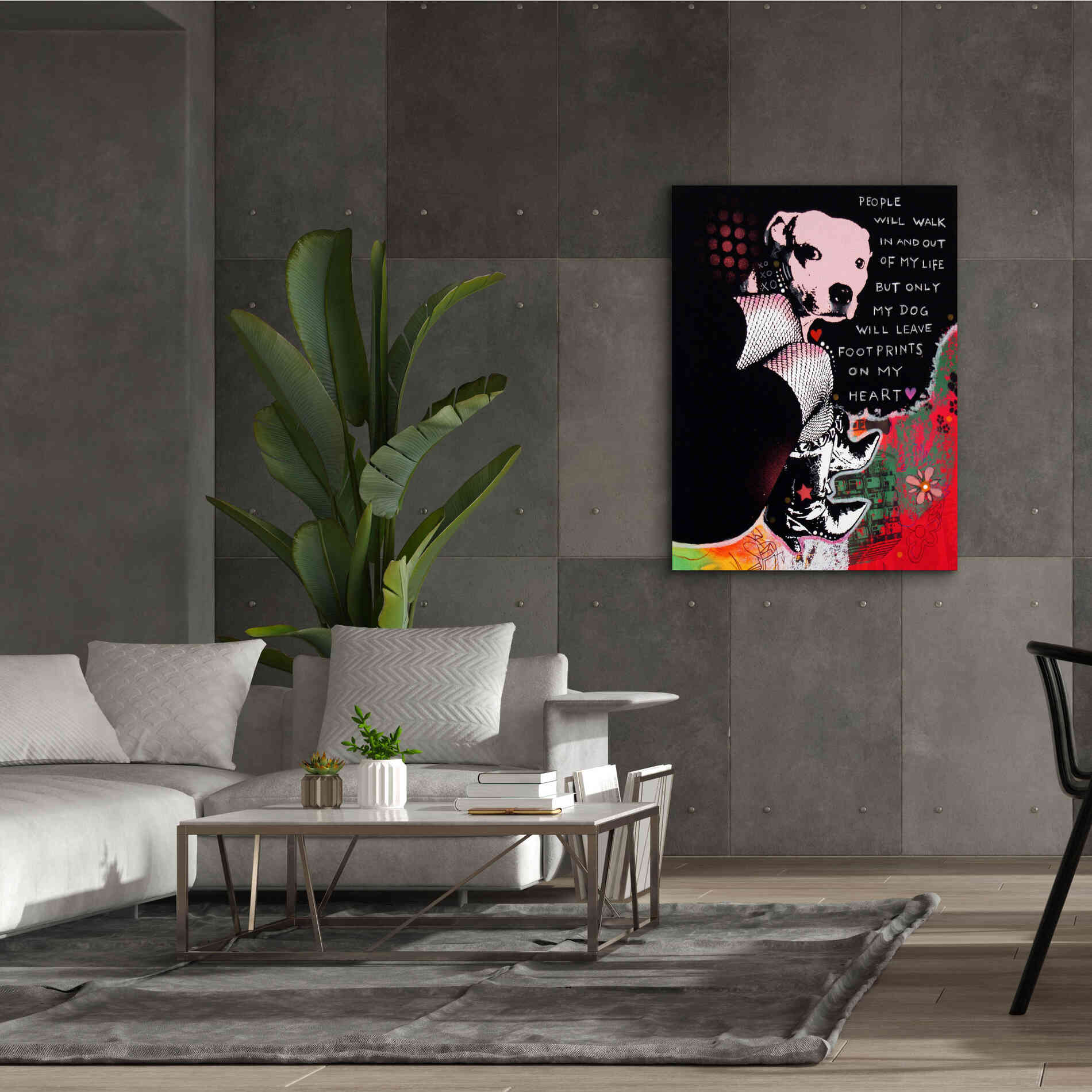 'Girls Best Friend' by Dean Russo, Giclee Canvas Wall Art,40x54