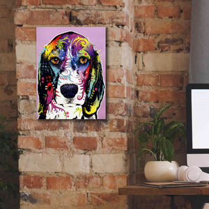 '4 Beagle' by Dean Russo, Giclee Canvas Wall Art,12x16